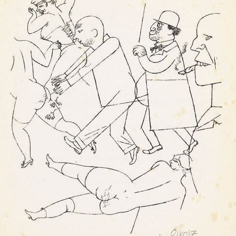 George Grosz — Альфред Ричард Мейер, "Дионис Мункепунке", Фриц Гурлитт, Берлин, 1921