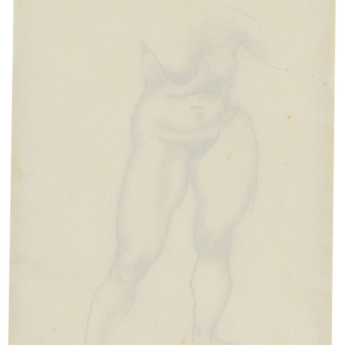 George Grosz — Стехендер вайблихер Акт, изображение 3