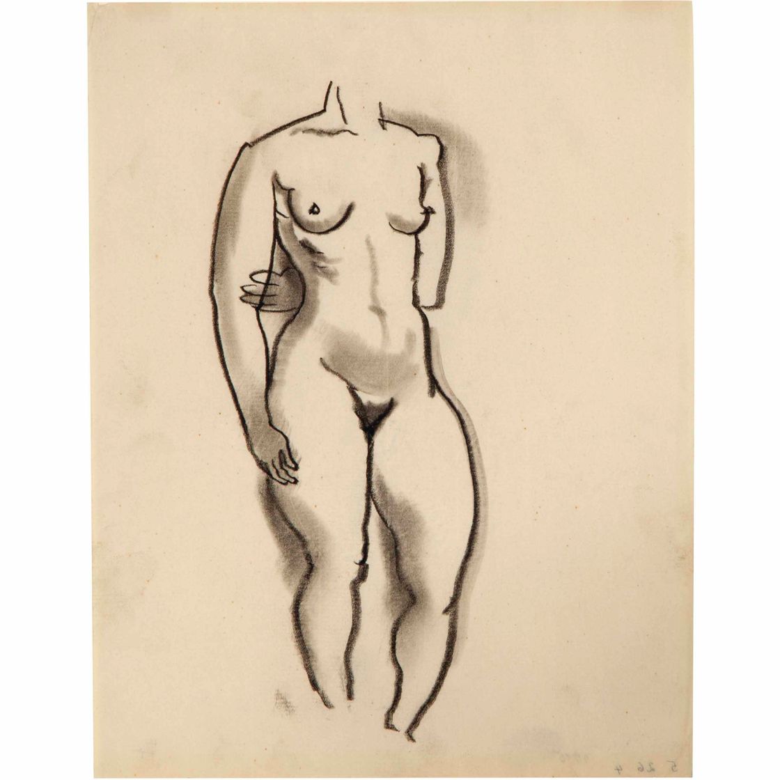 George Grosz — Стехендер Вайльблихер Акт