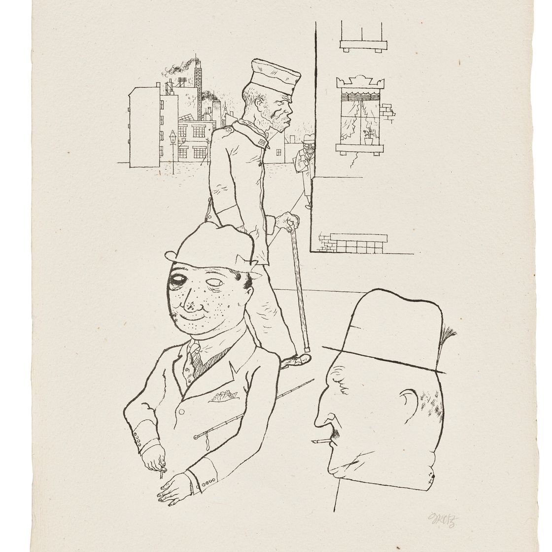 George Grosz — Я Шаттен, изображение 10