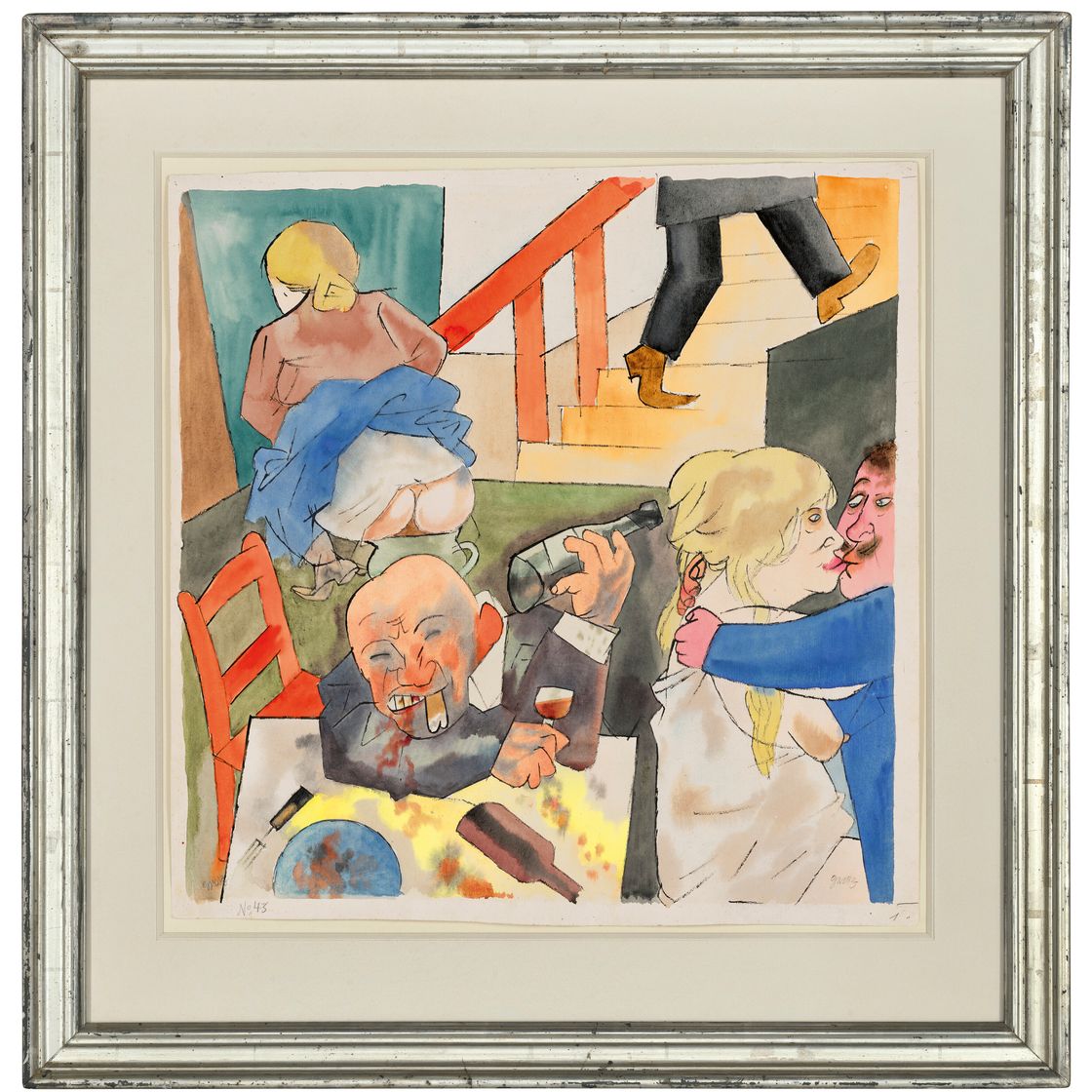 George Grosz — Оргия, изображение 2