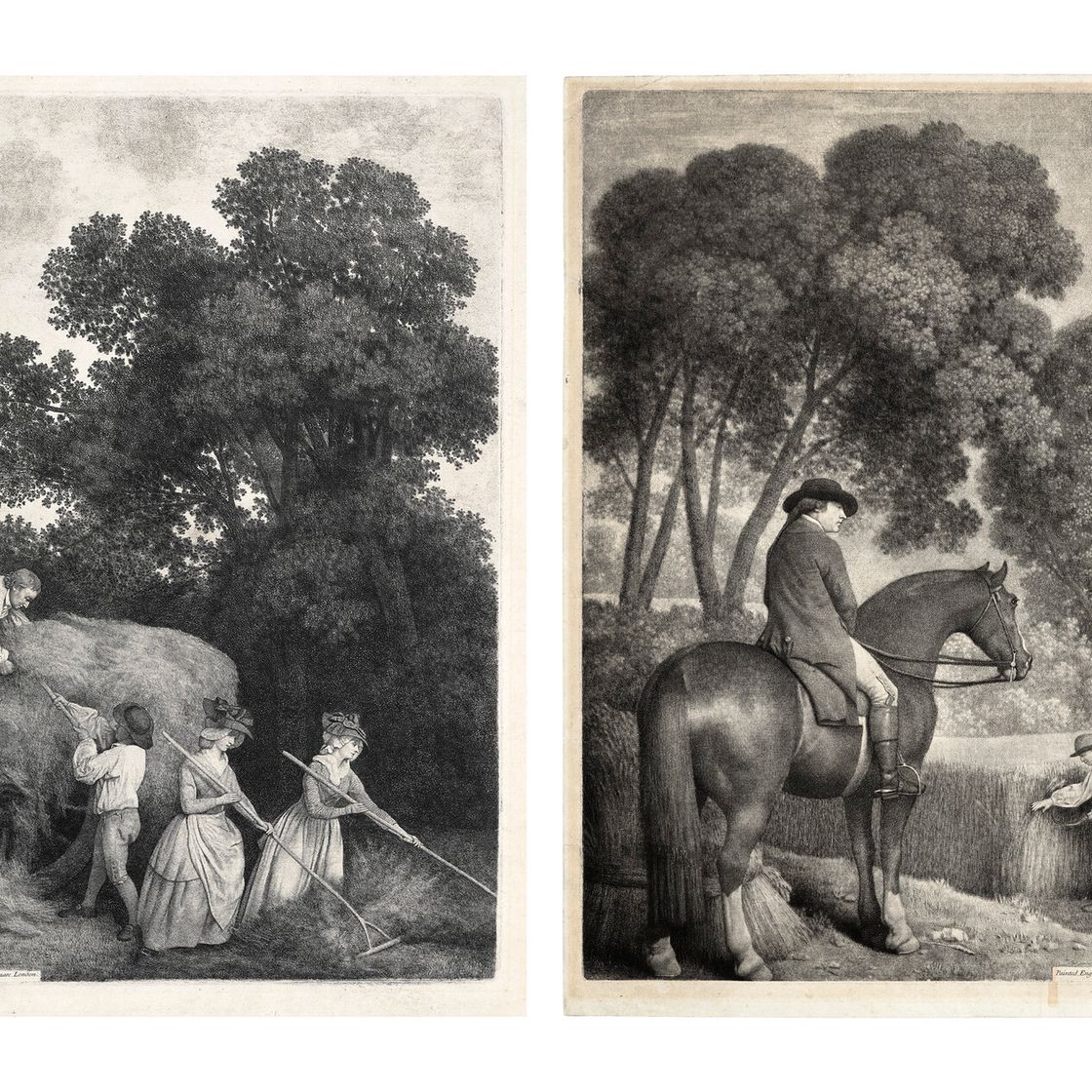 George Stubbs — Сенокосилки, жнецы, изображение 1