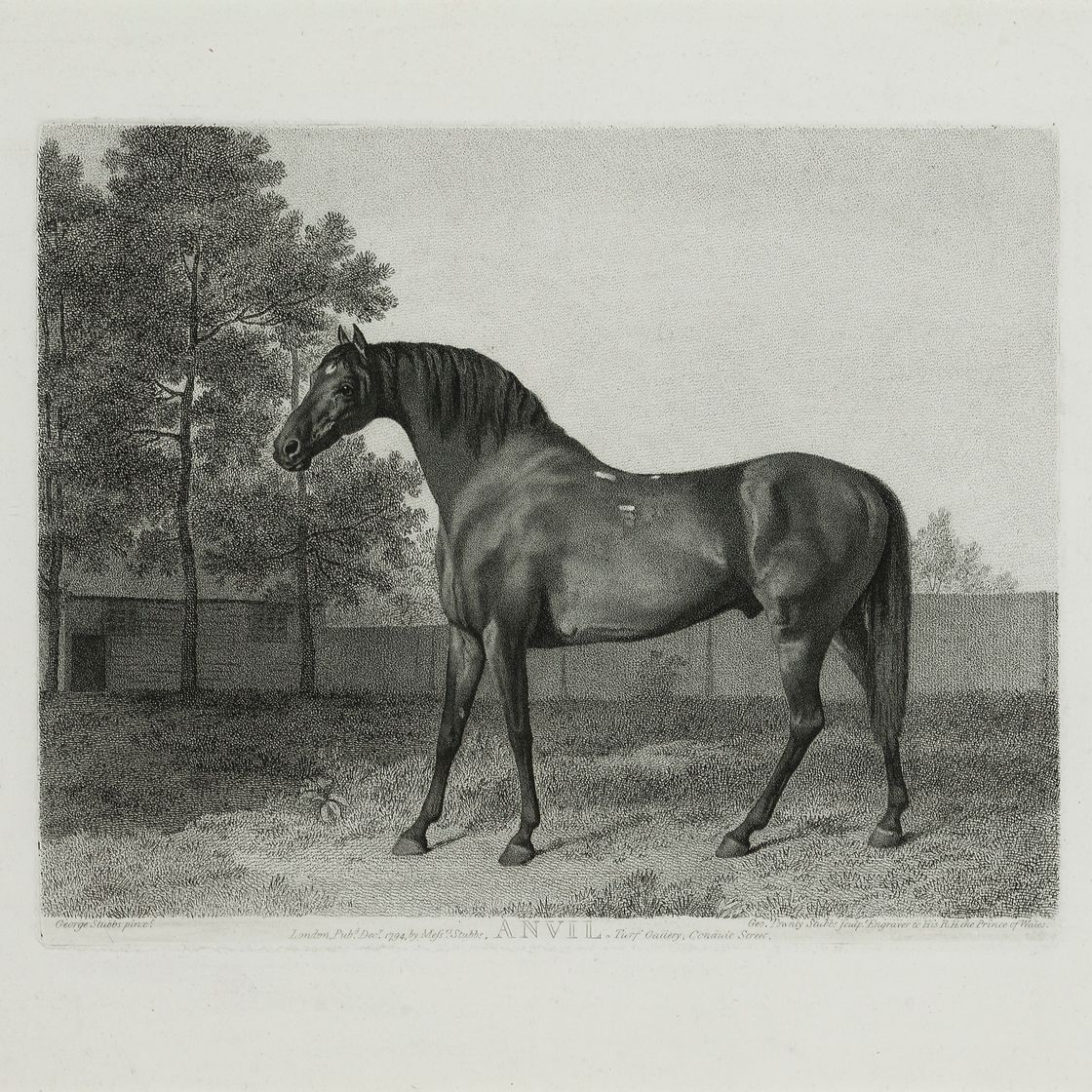 George Stubbs — Баронет, Разносчик сладостей, Наковальня и доброволец, изображение 3