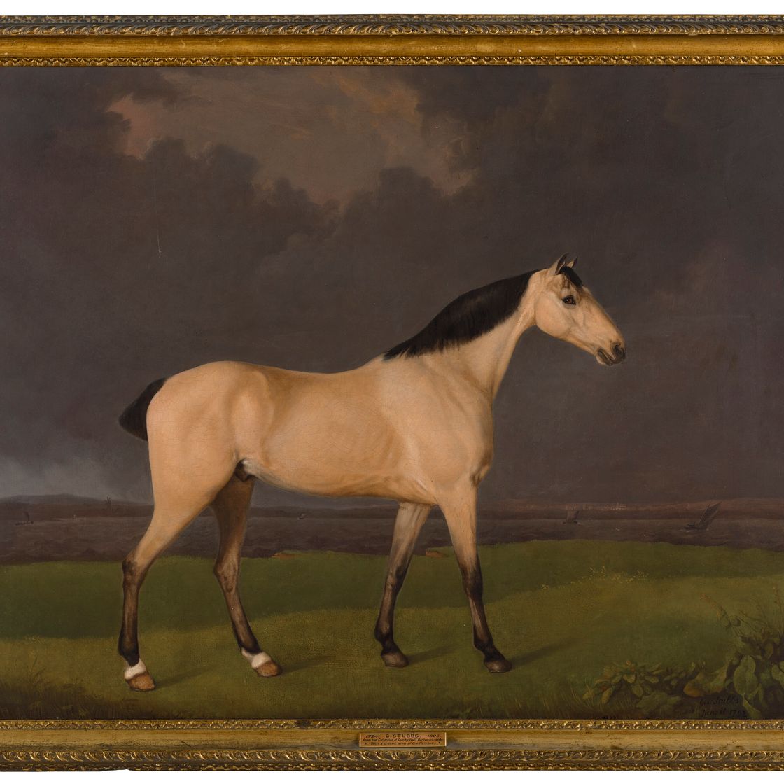George Stubbs — Охотник на оленей на южном берегу реки Хамбер, Линкольншир, изображение 2