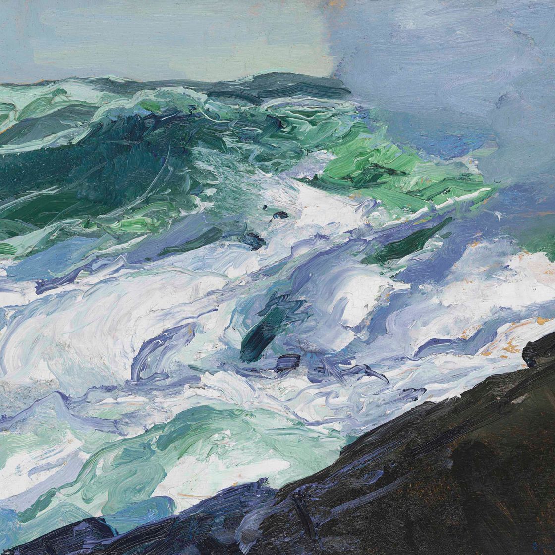 George Wesley Bellows — Бурлящий поток вод