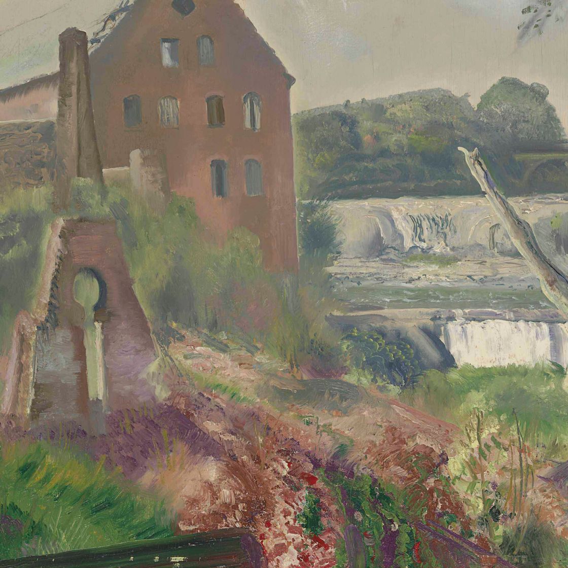 George Wesley Bellows — Заброшенный завод