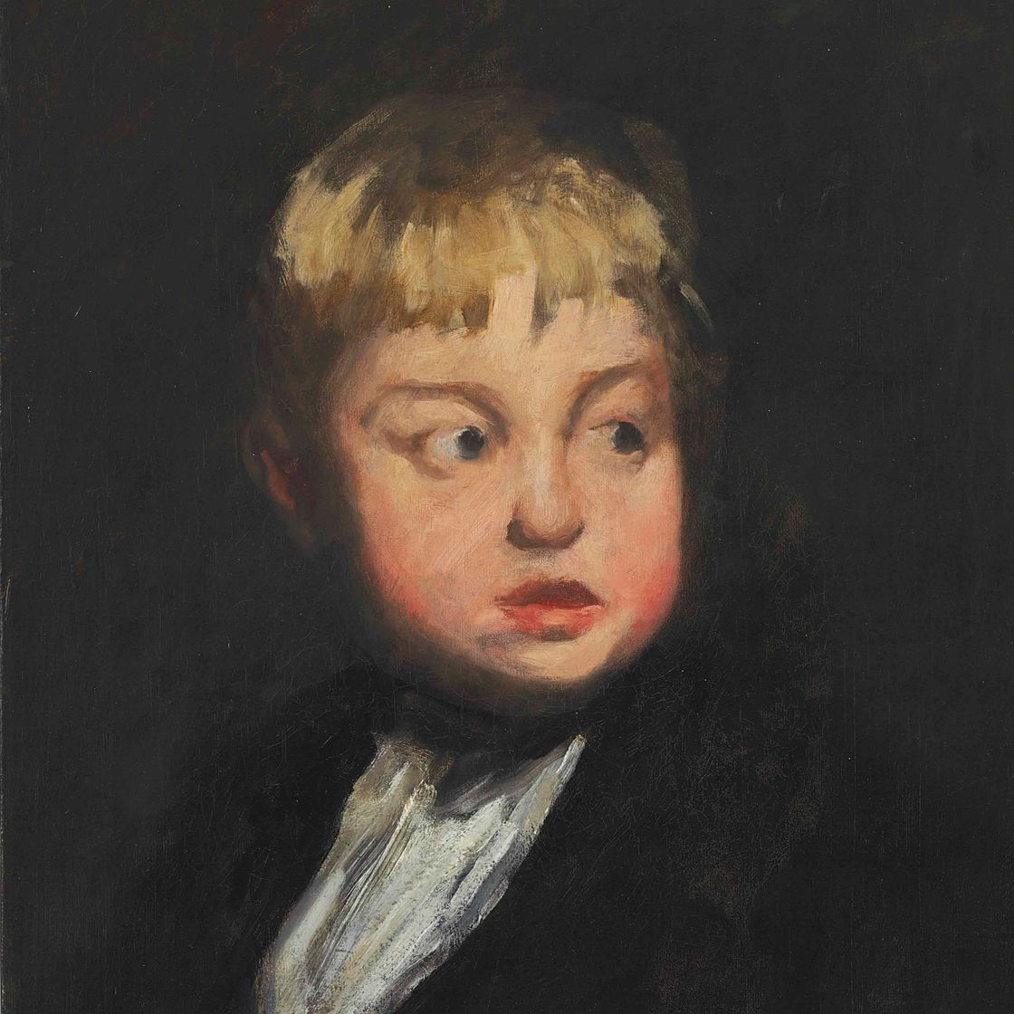 George Wesley Bellows — Голова мальчика