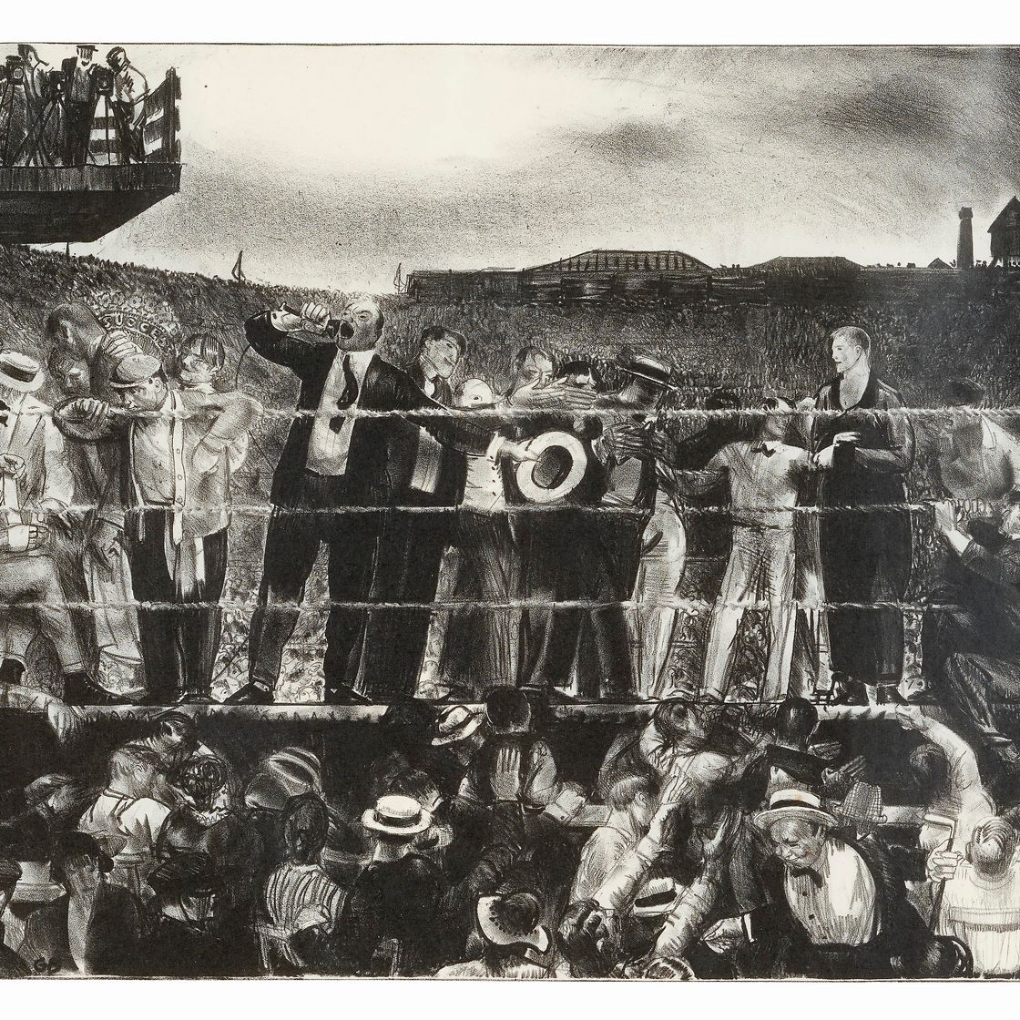 George Wesley Bellows — Представляю вам Жоржа Карпантье