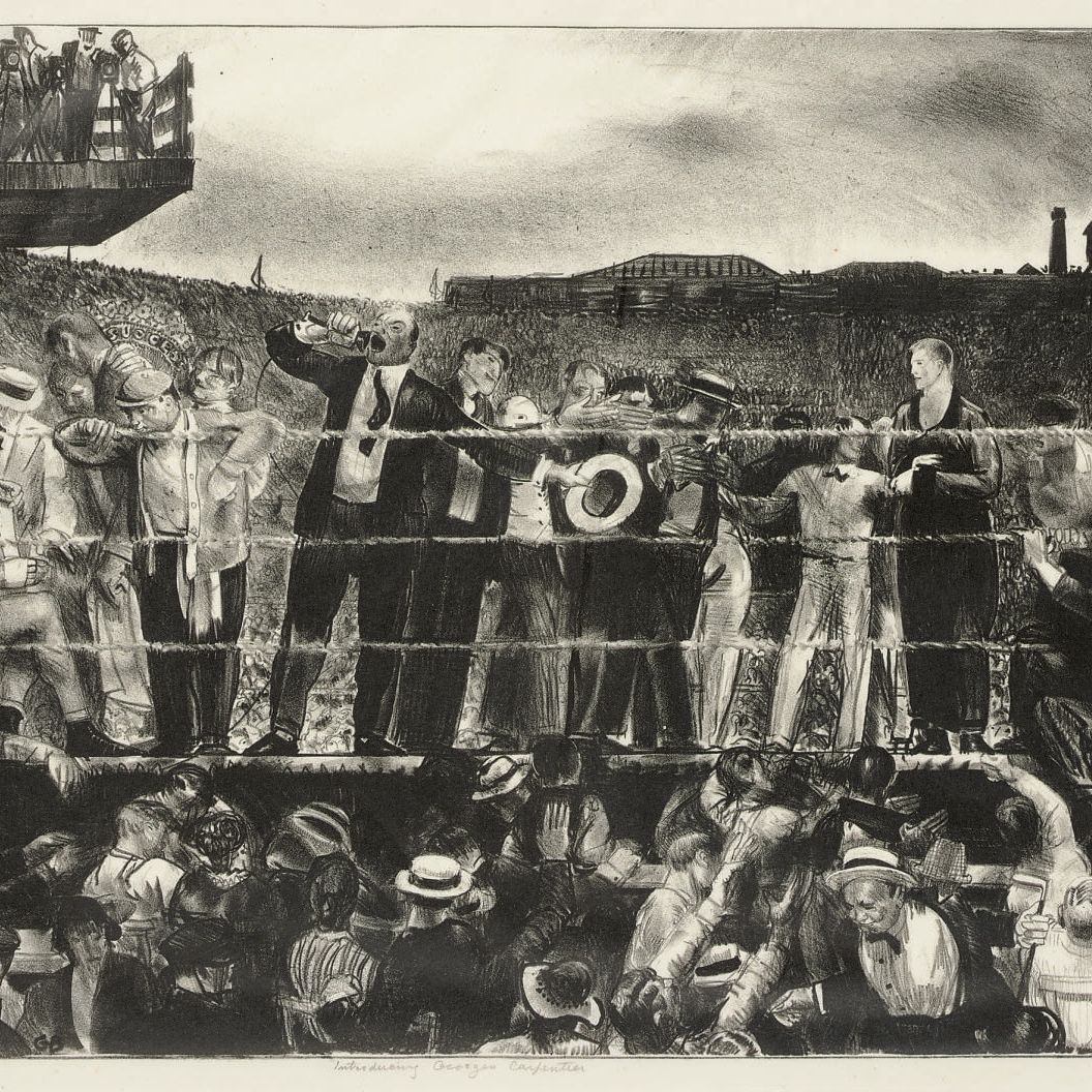 George Wesley Bellows — Представляем вам Жоржа Карпантье (M. 98)