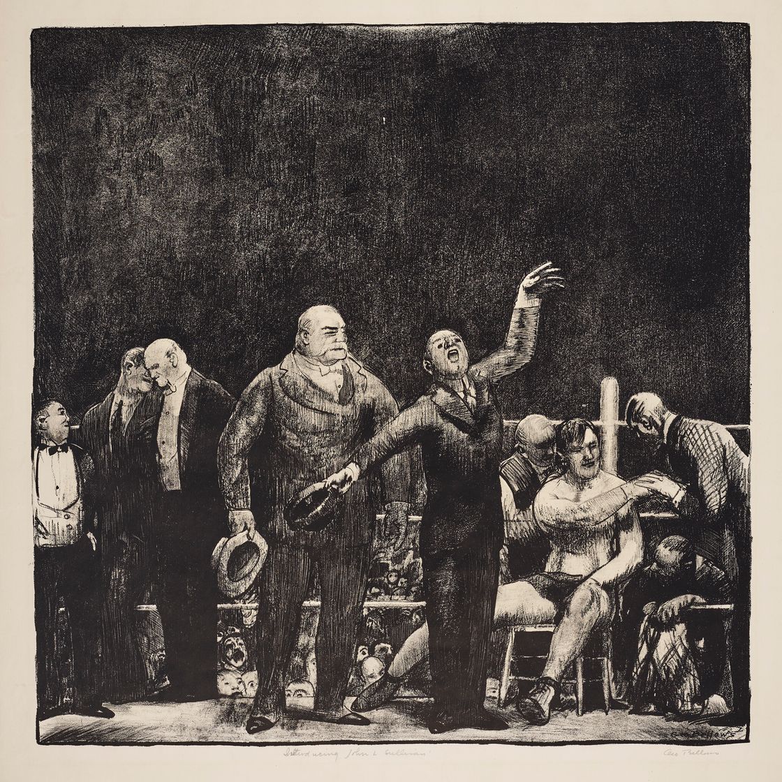 George Wesley Bellows — Представляю вам Джона Л. Салливана