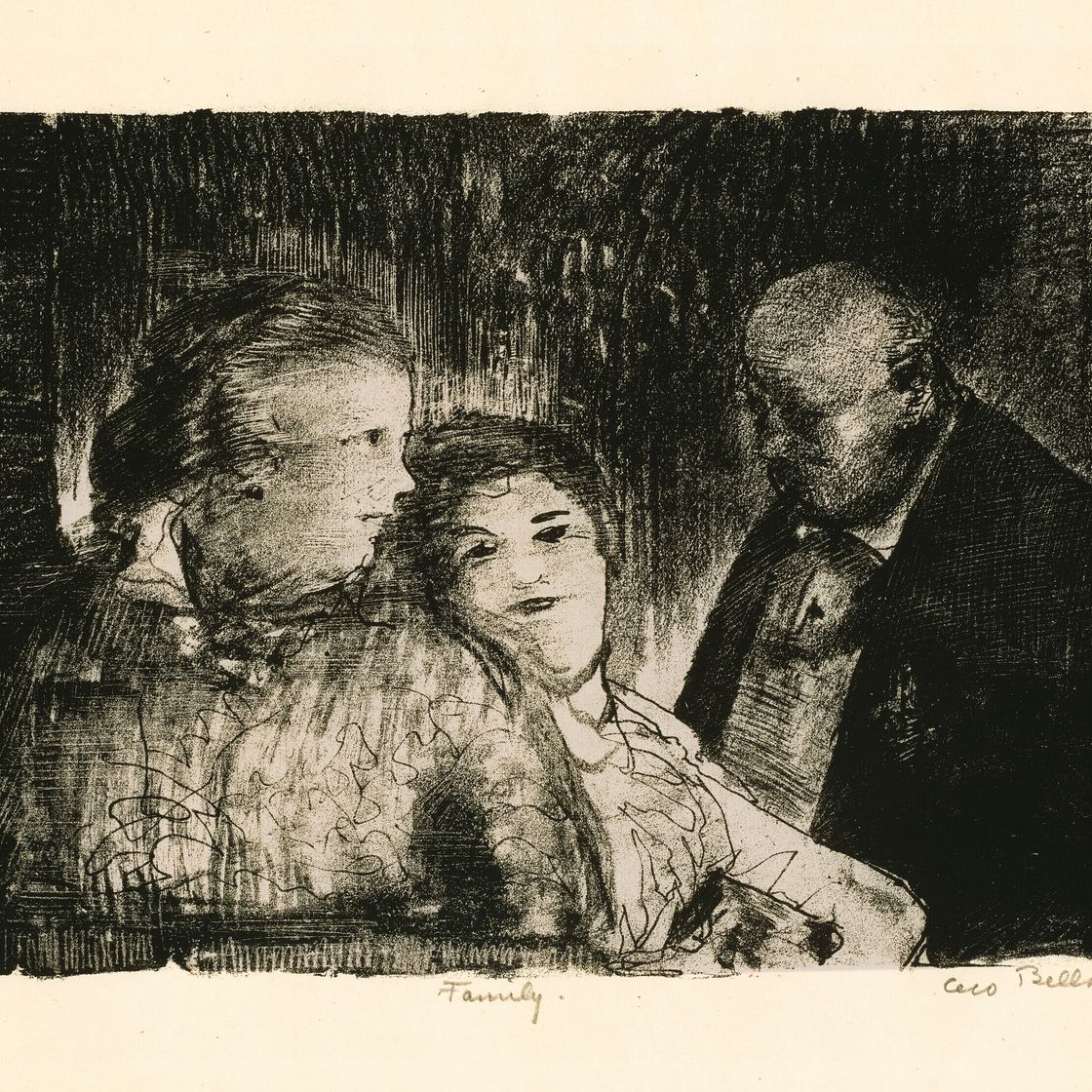 George Wesley Bellows — Семья