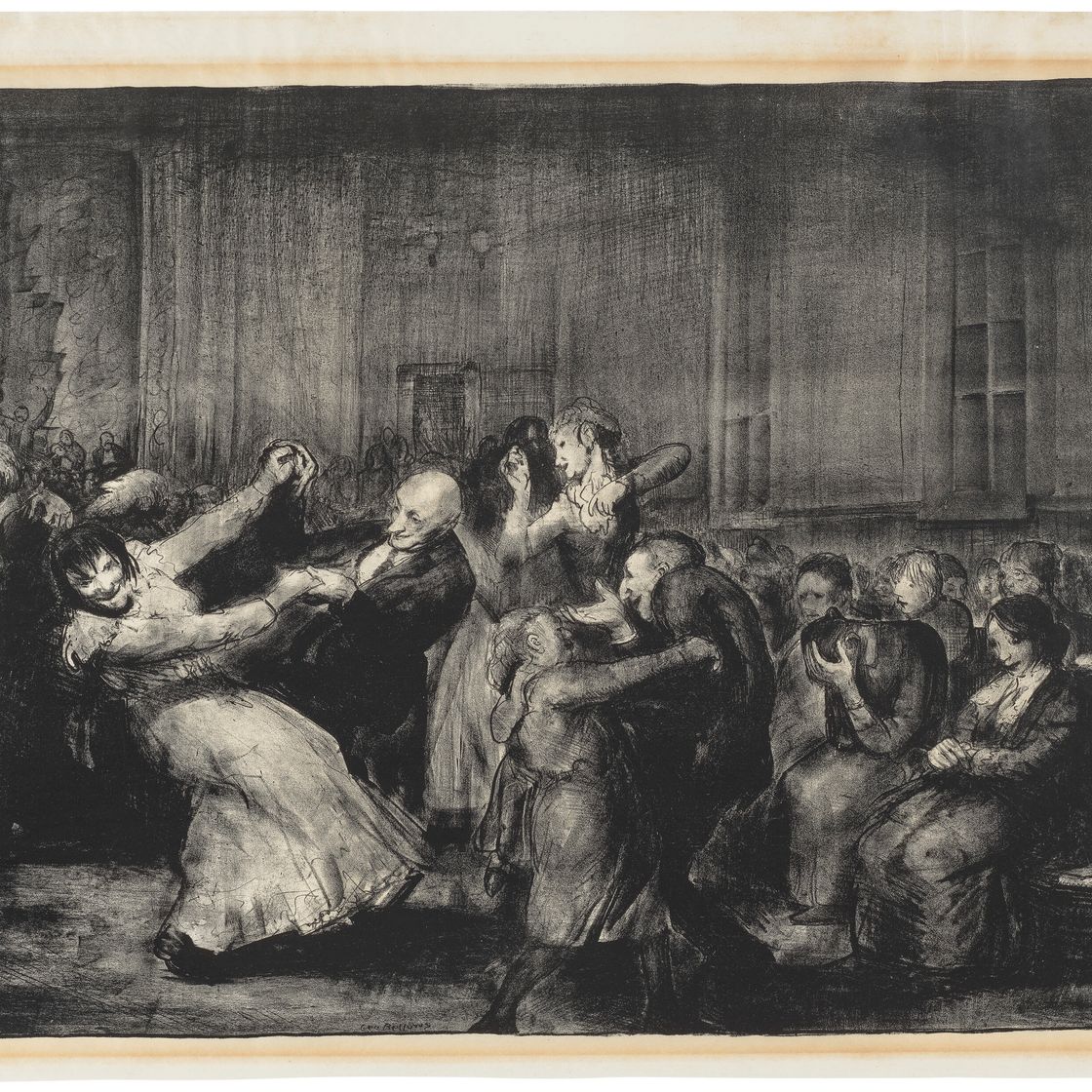George Wesley Bellows — Три гравюры художника, изображение 4