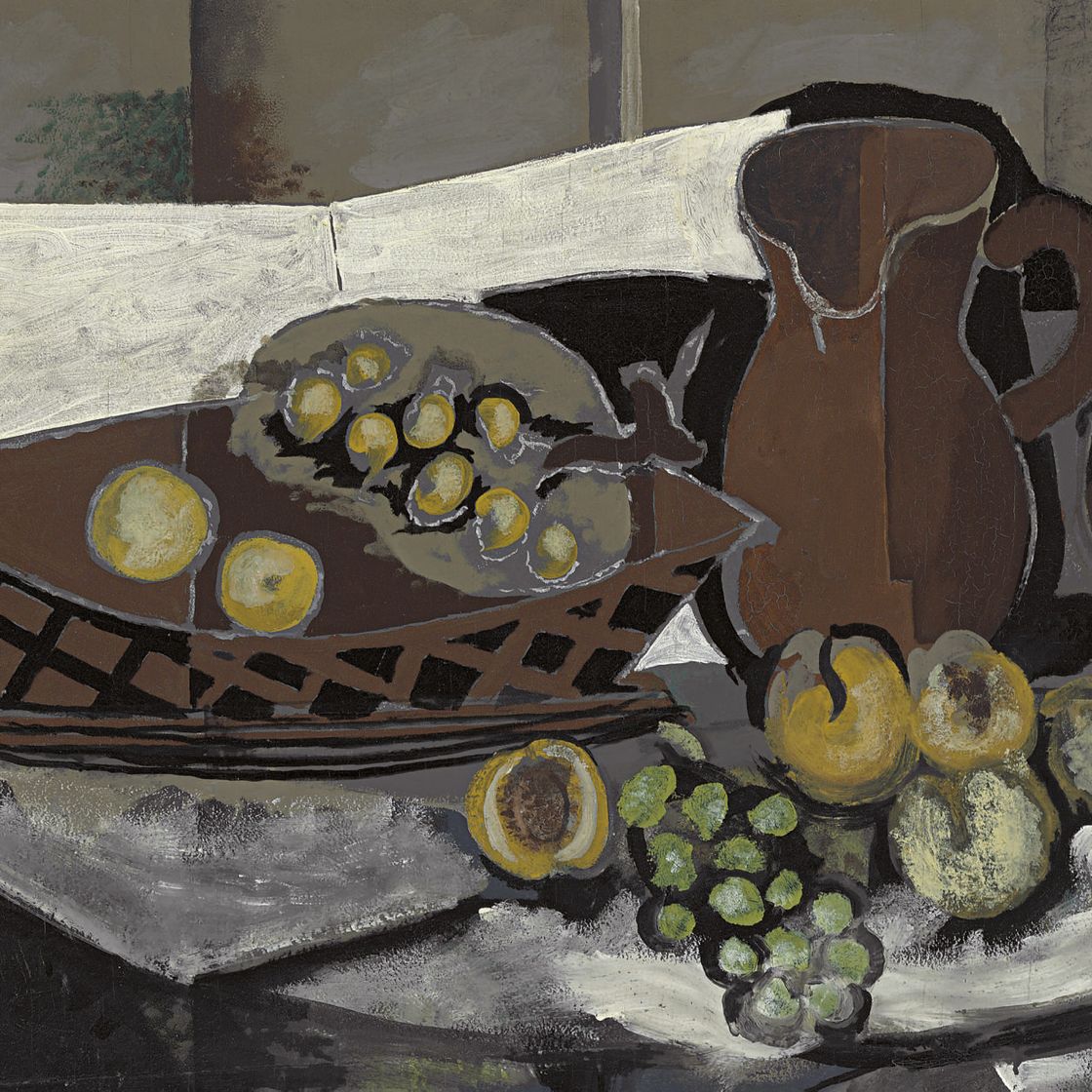 Georges Braque — Смерть природы в окружении фруктов