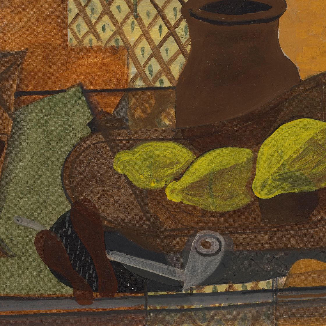 Georges Braque — Пиво, трубка, лимоны и пуаре купе