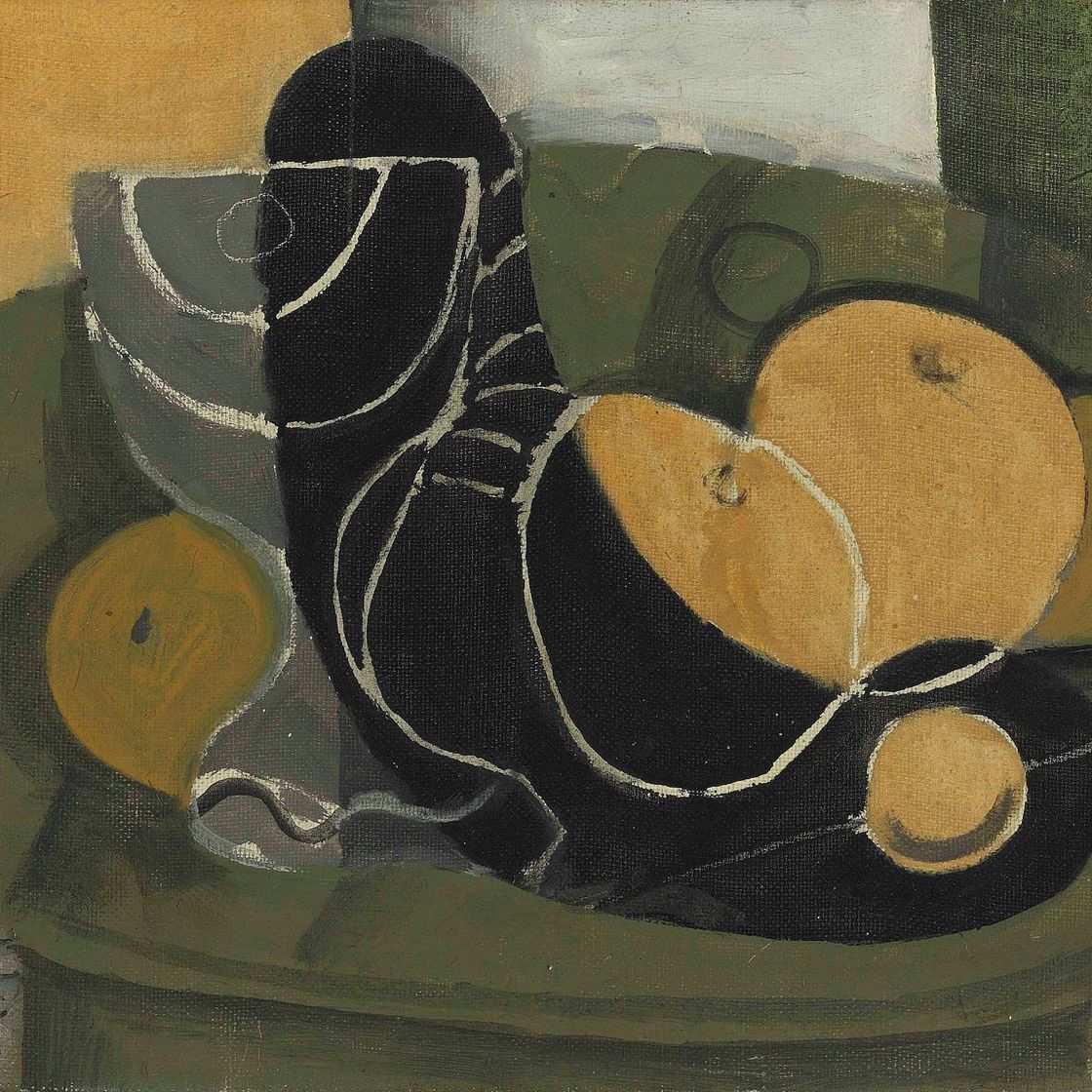 Georges Braque — Зелень и фрукты