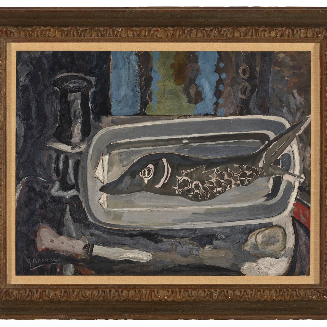 Georges Braque — Пуассон (от куте), изображение 2