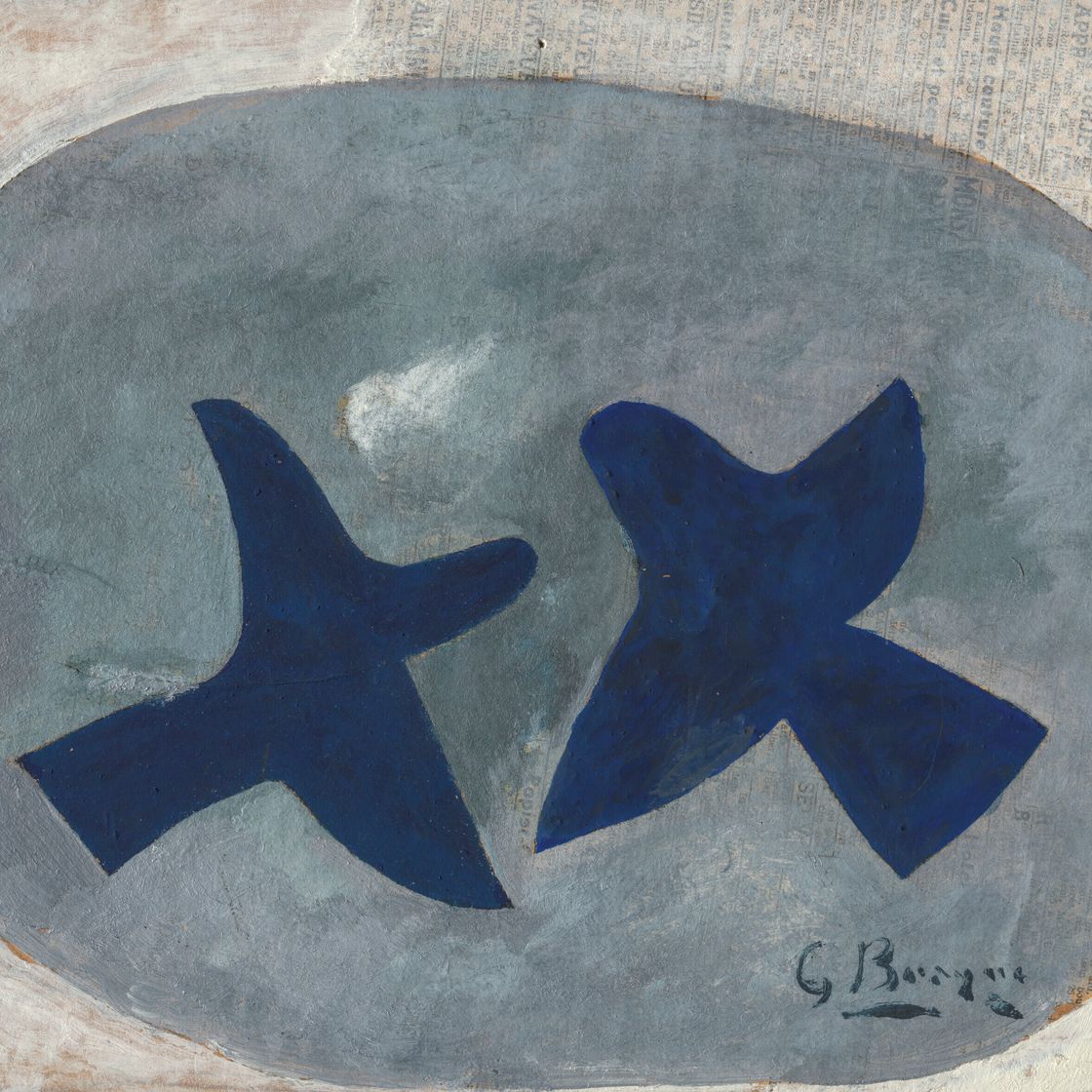 Georges Braque — Двое коломбов, изображение 1