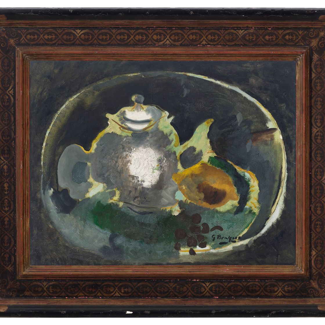 Georges Braque — Театр в овальном обрамлении, изображение 2