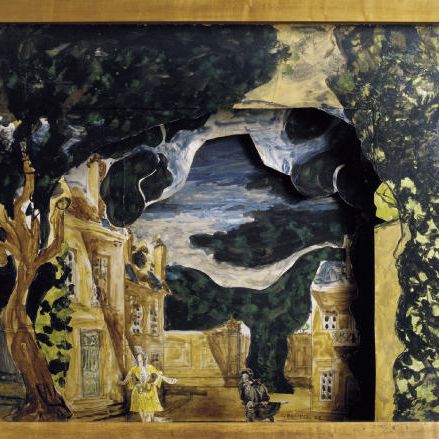 Georges Braque — Макет для балета "Салат"