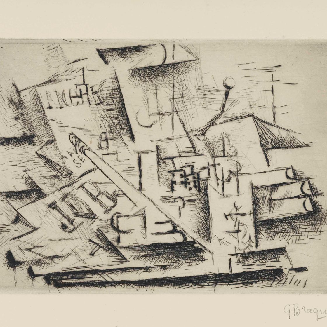 Georges Braque — Иов (ст. 5)