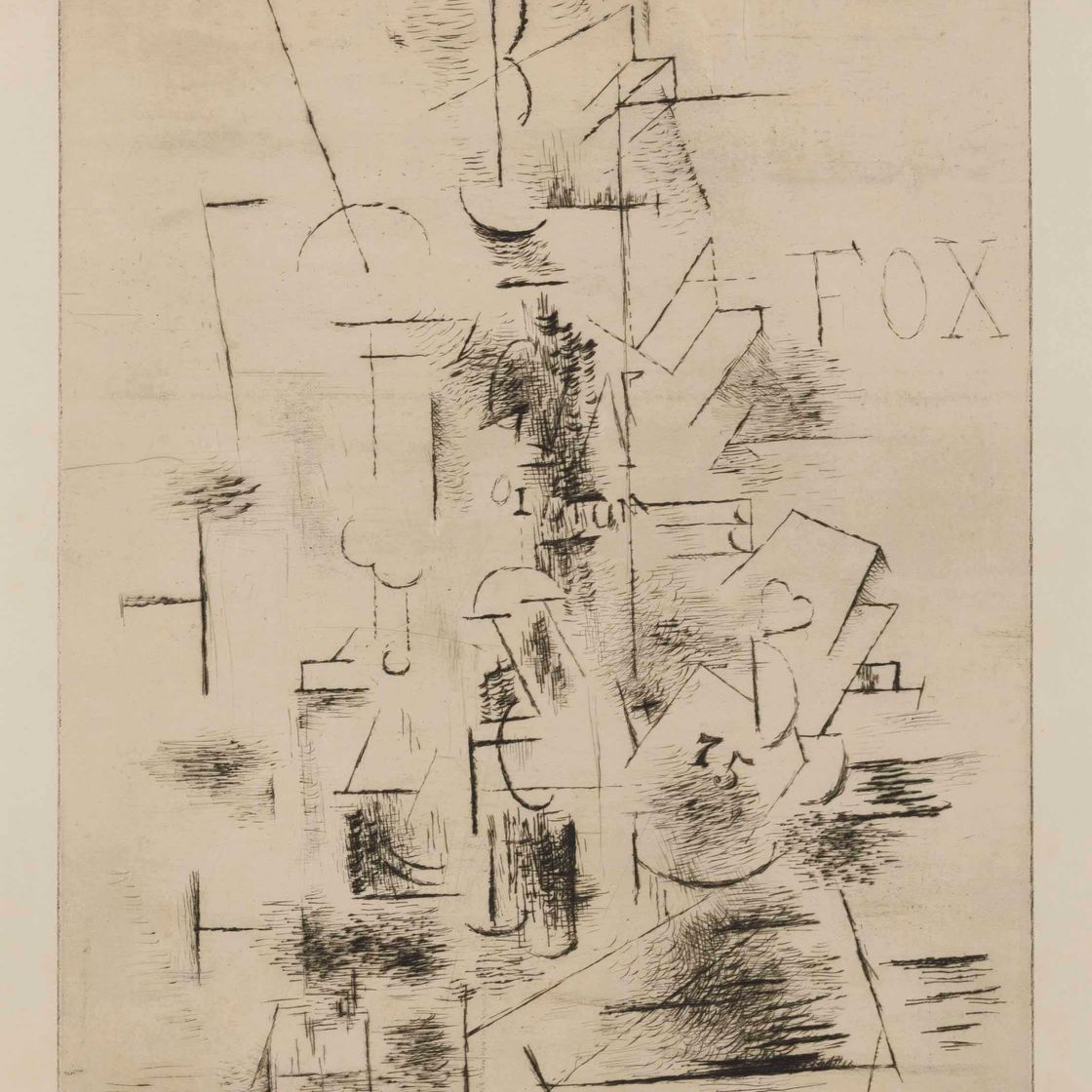 Georges Braque — Лиса (версия 6)