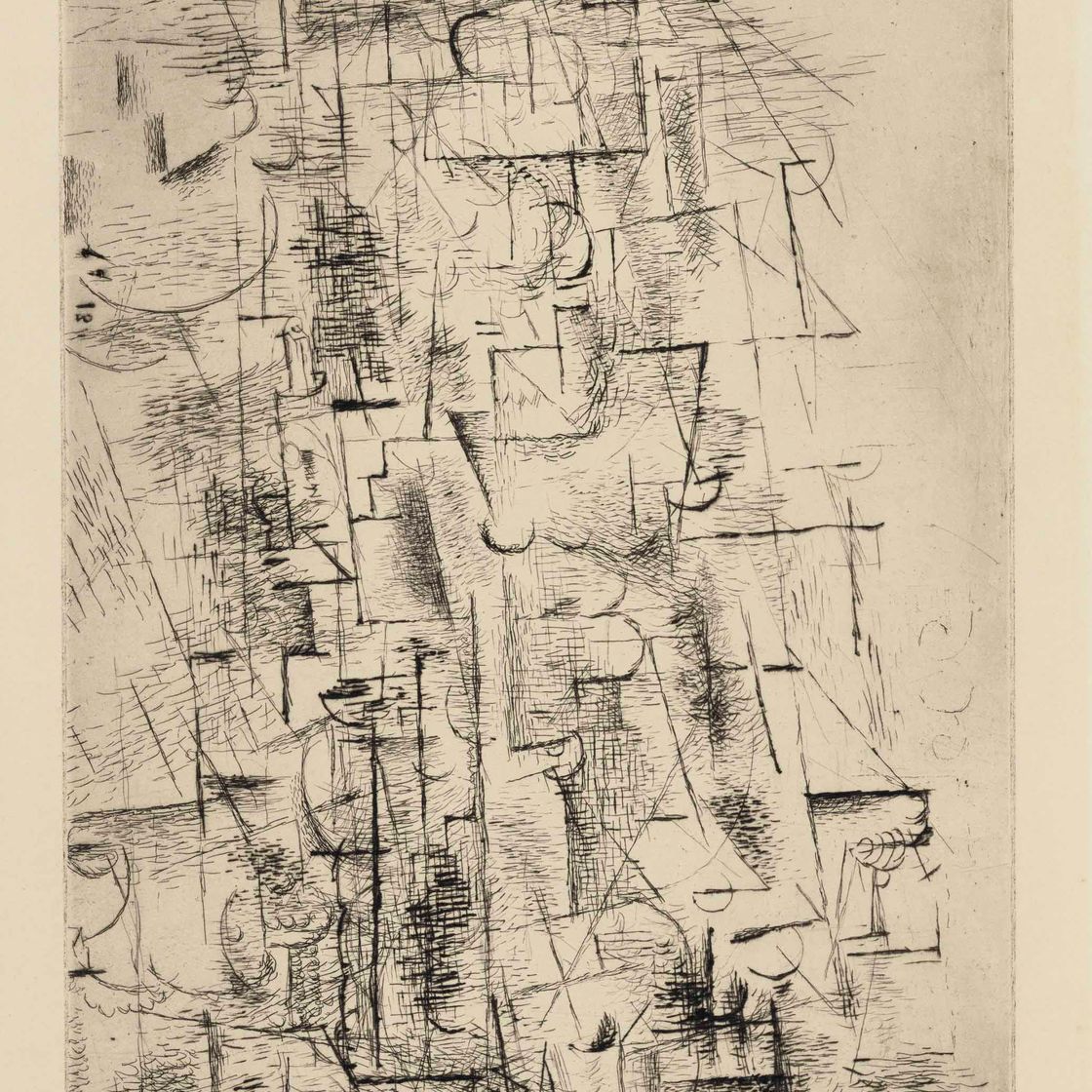 Georges Braque — Композиция (Nature Morte I) (ст. 8)