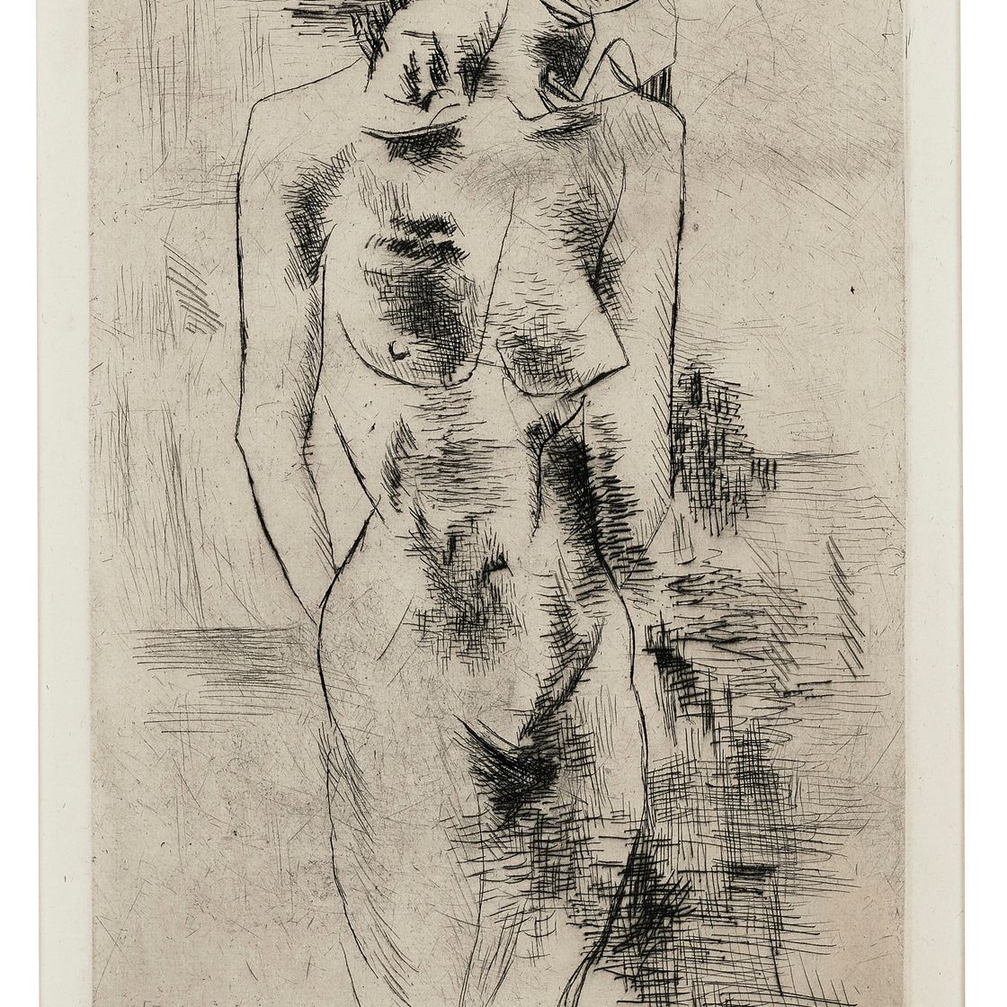 Georges Braque — Новый этюд (Nu)