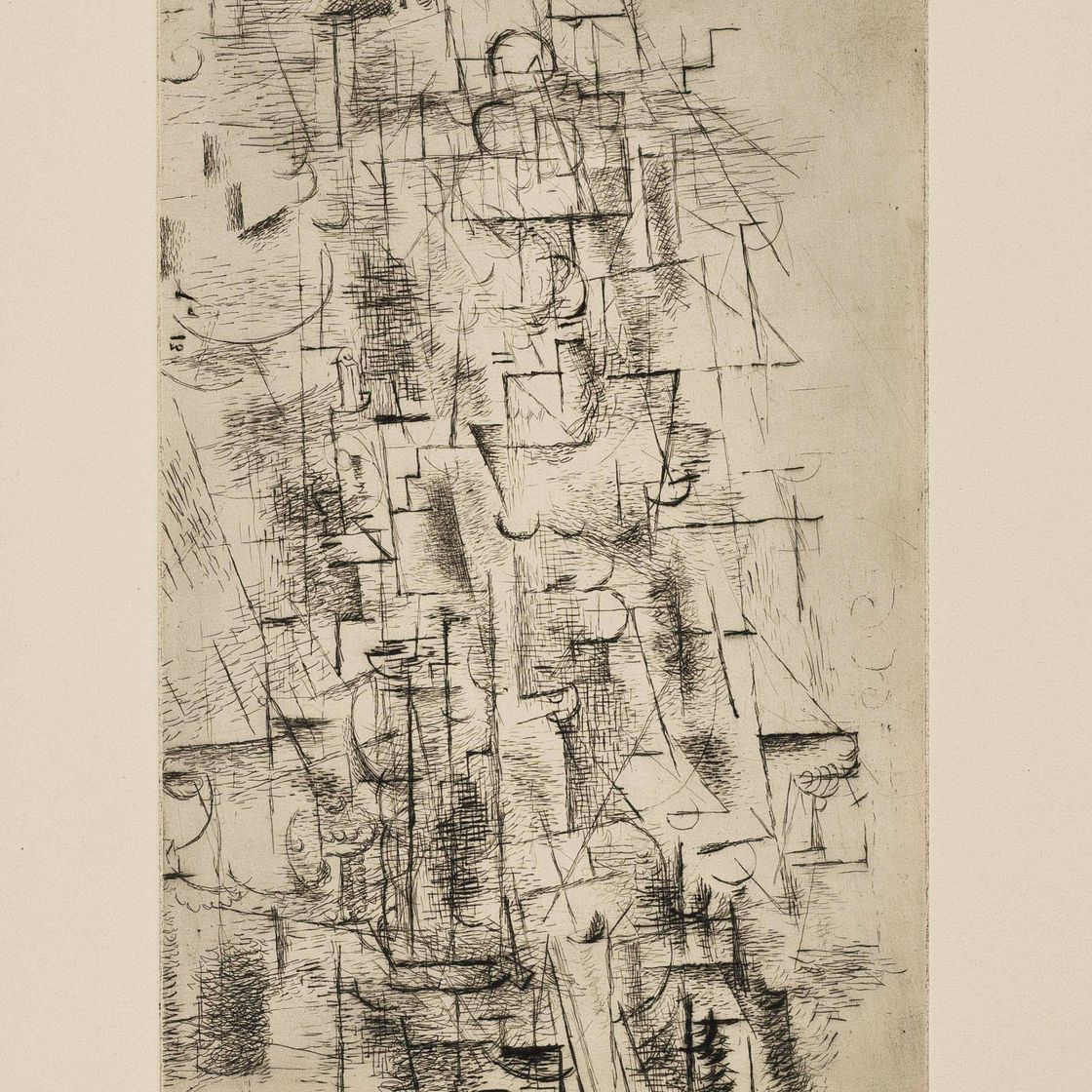 Georges Braque — Композиция (Nature morte I) (ст. 8)