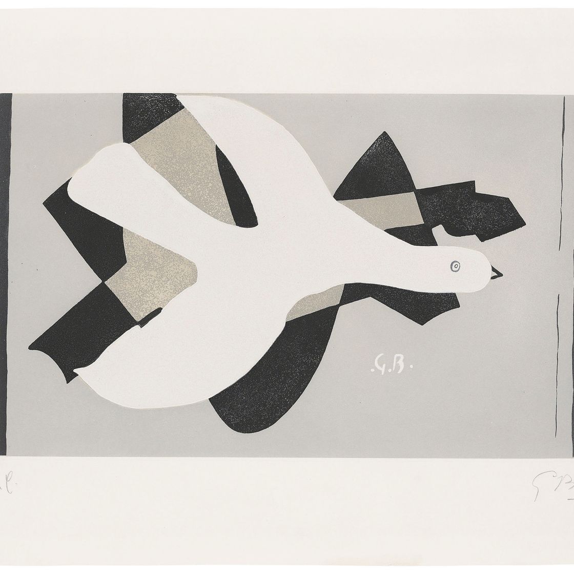 Georges Braque — Любовь и сын Омбре III