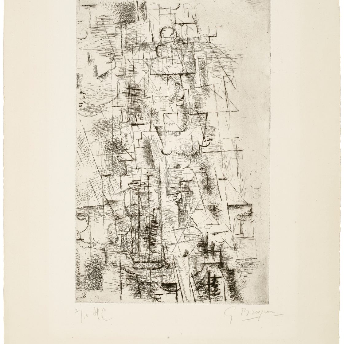 Georges Braque — Композиция (Nature morte I), изображение 1