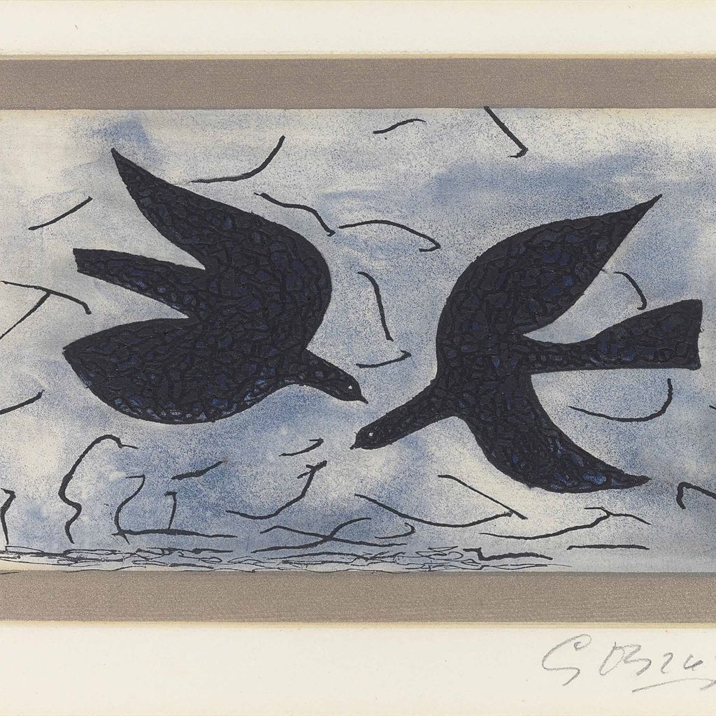 Georges Braque — Лес двух озер (Oiseaux X)