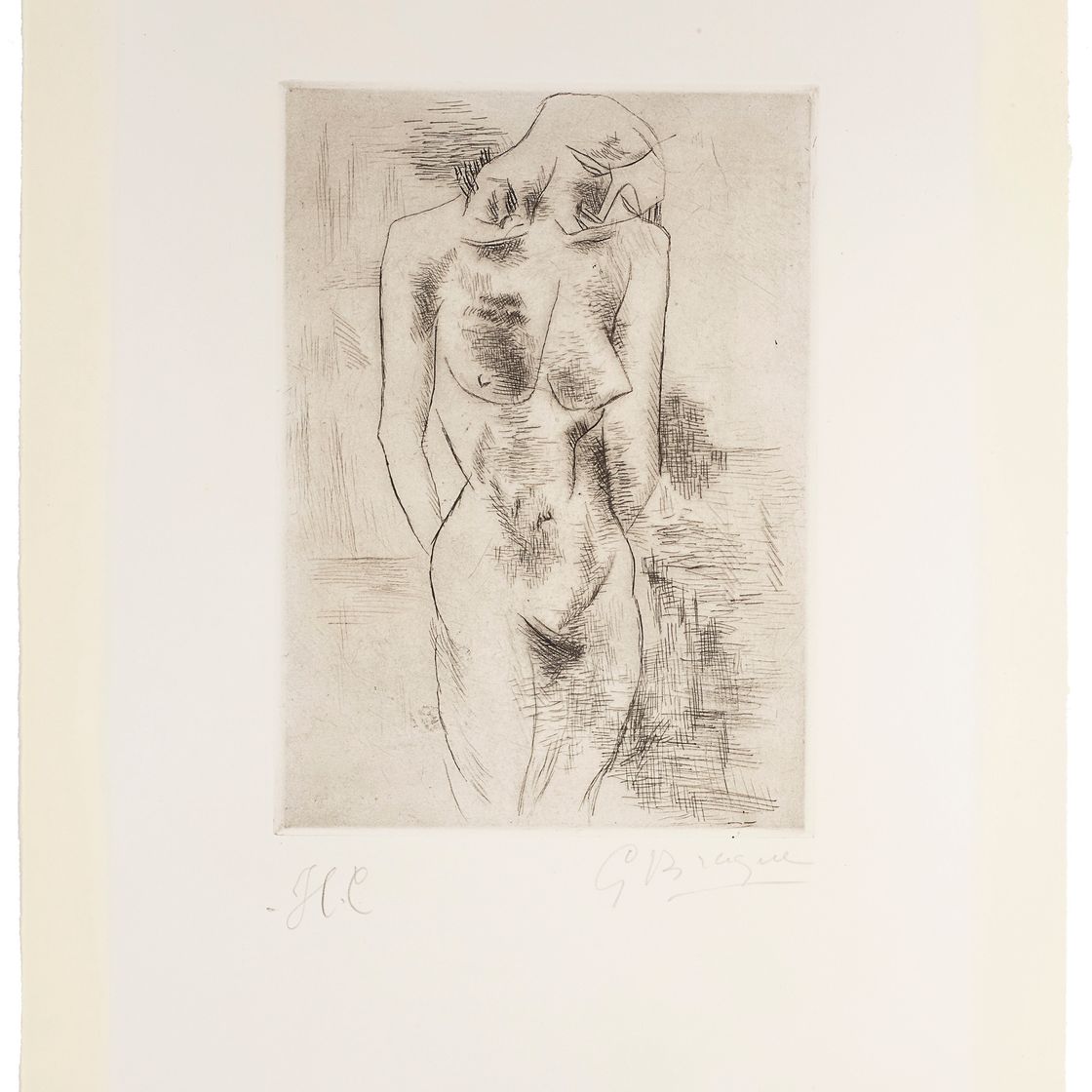 Georges Braque — Этюд де ну (Nu)