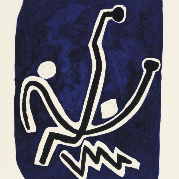 Georges Braque — Гийом Аполлинер, "Я люблю тебя", Л. Бродер, Париж, 1962 (т. 181)