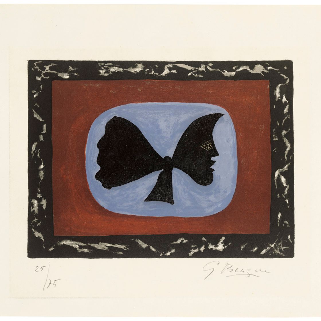 Georges Braque — Супружеская пара д'Уазо, от: Lettera Amorosa