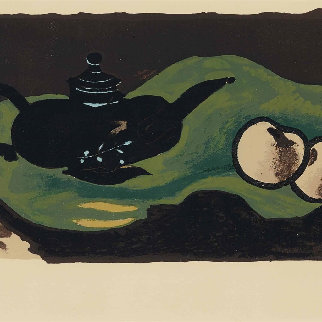 Georges Braque — Театр и цветы