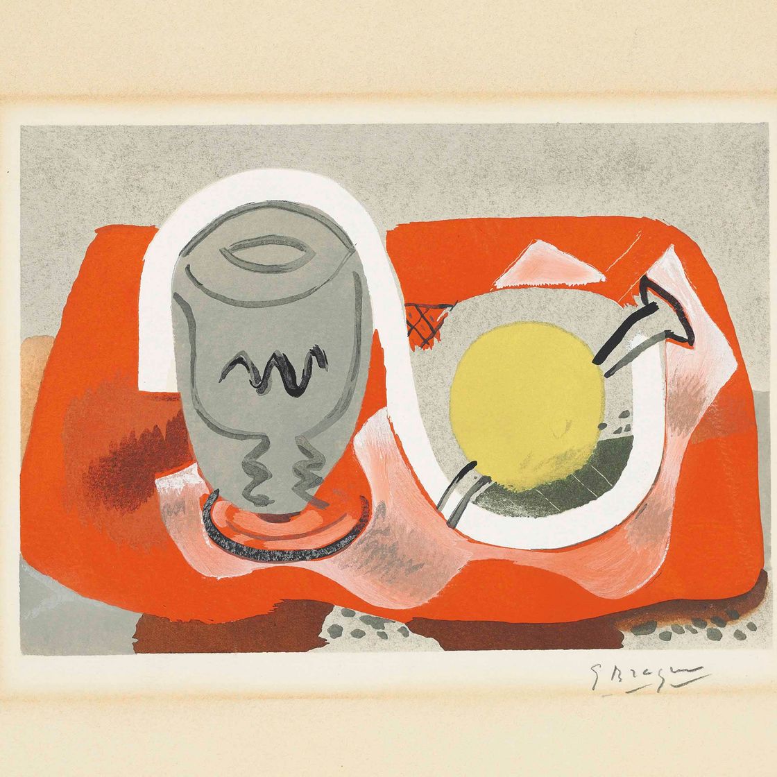 Georges Braque — Натюрморт с лимоном