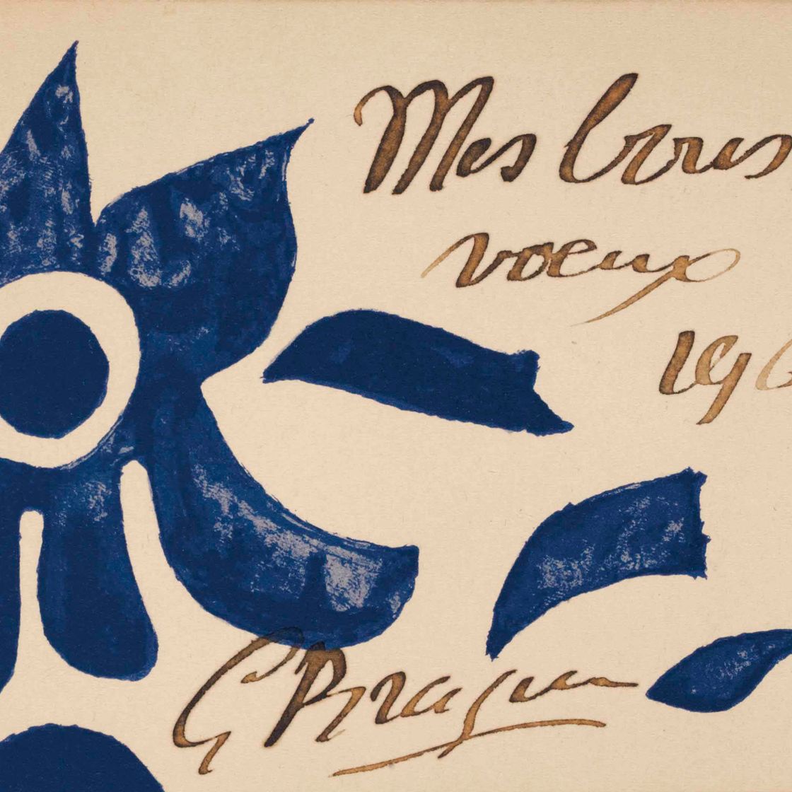 Georges Braque — Карты желаний и картонные приглашения