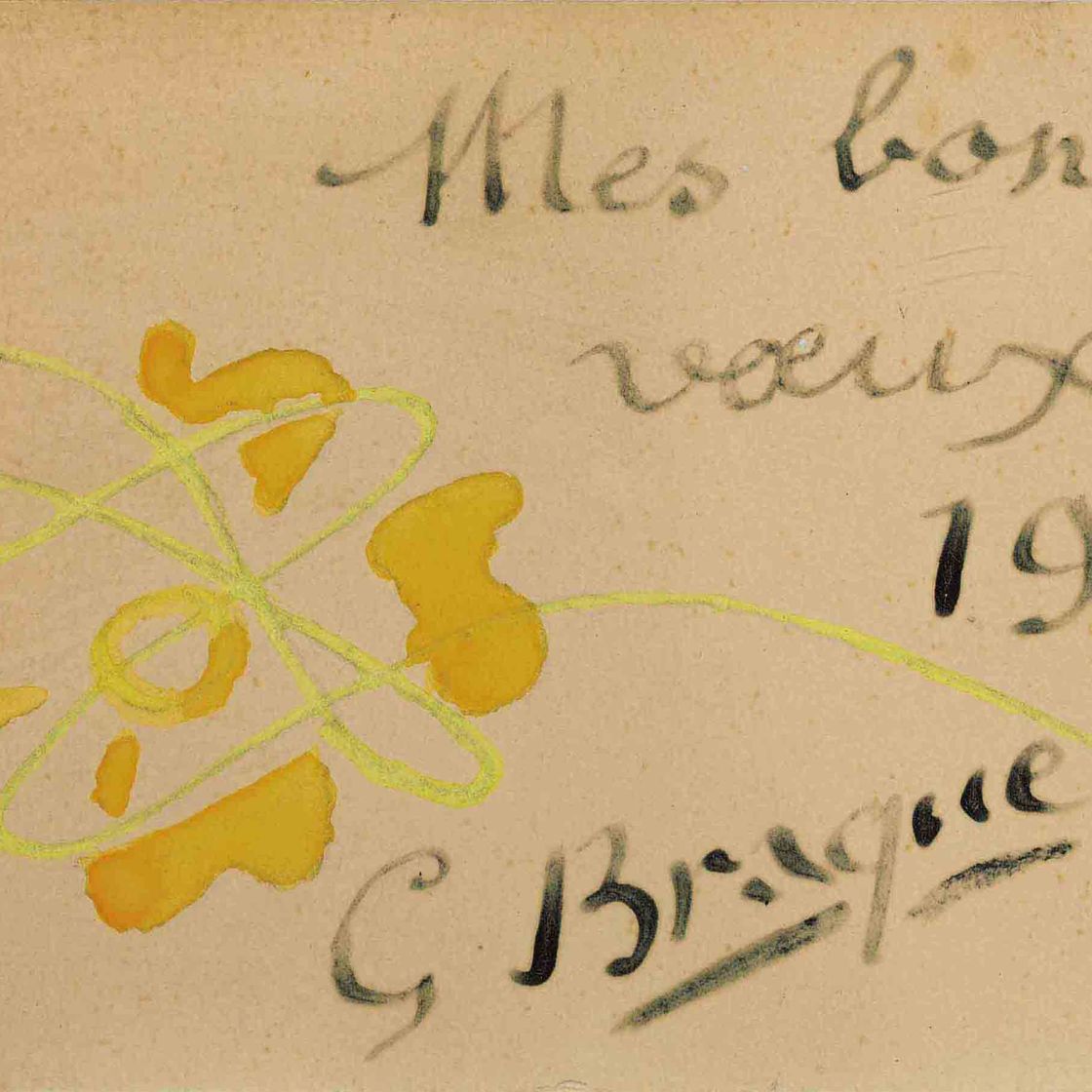 Georges Braque — Меню блюд