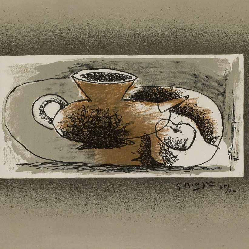 Georges Braque — Театр из фонда гри (ст. 34)
