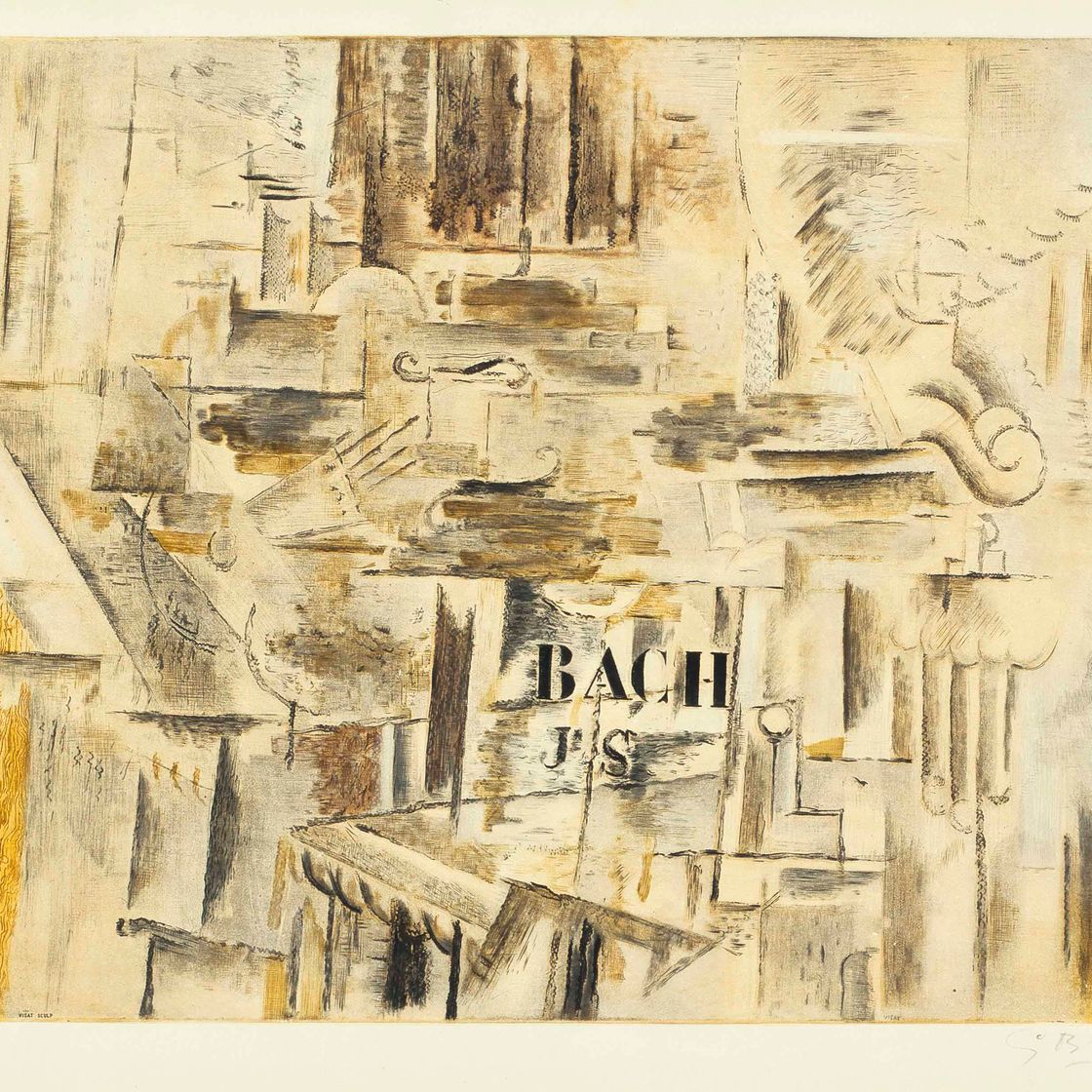 Georges Braque — Дань уважения И.С. Баху