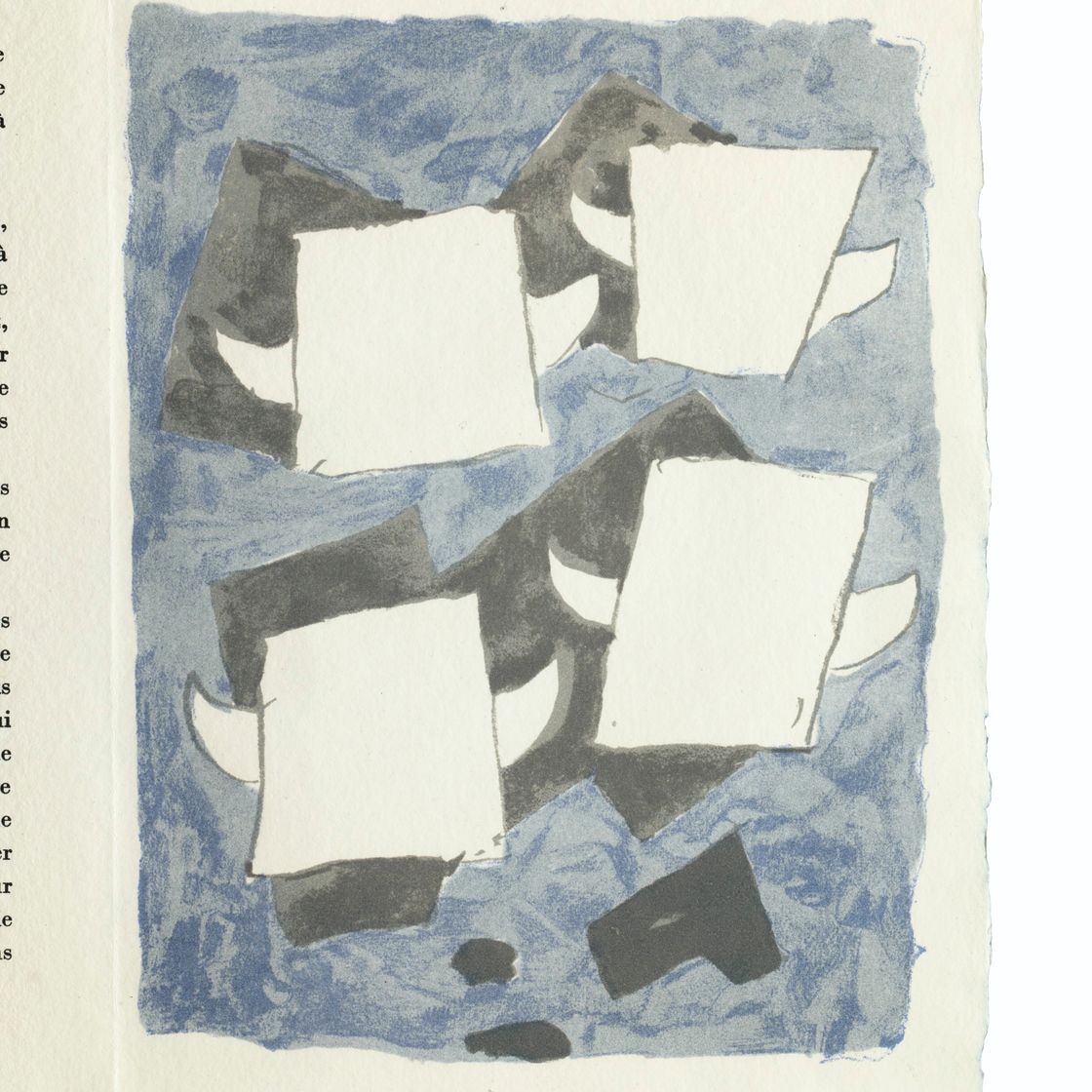 Georges Braque — "Мрак под аркой", Л. Бродер, 1960, изображение 4