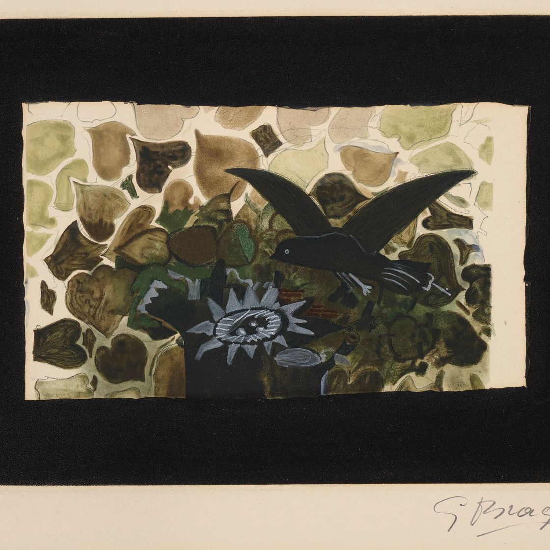 Georges Braque — Ле Нид верт, изображение 1