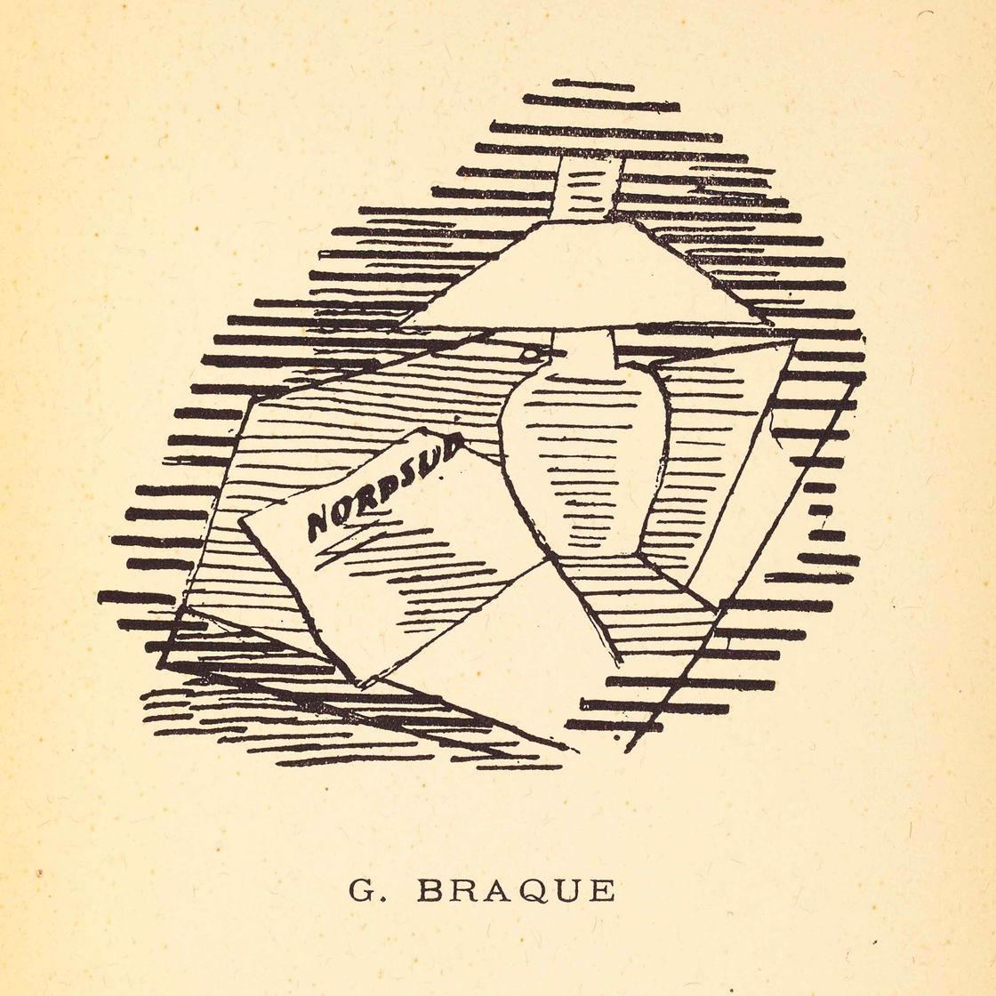 Georges Braque — Пьер Реверди, "Ардуазы туа", Поль Биро, Париж, 1918
