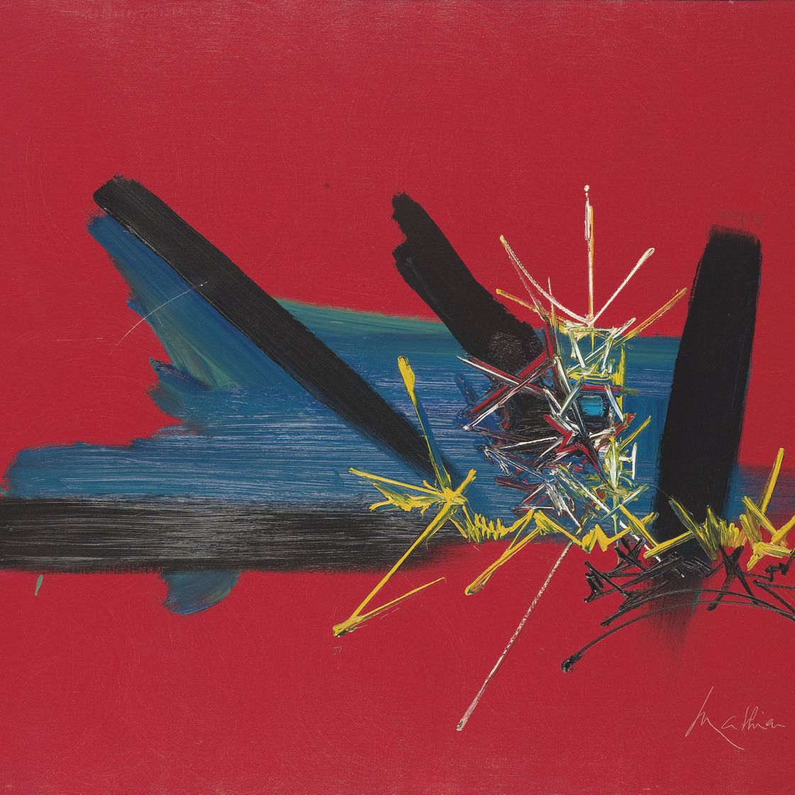 Georges Mathieu — Агра