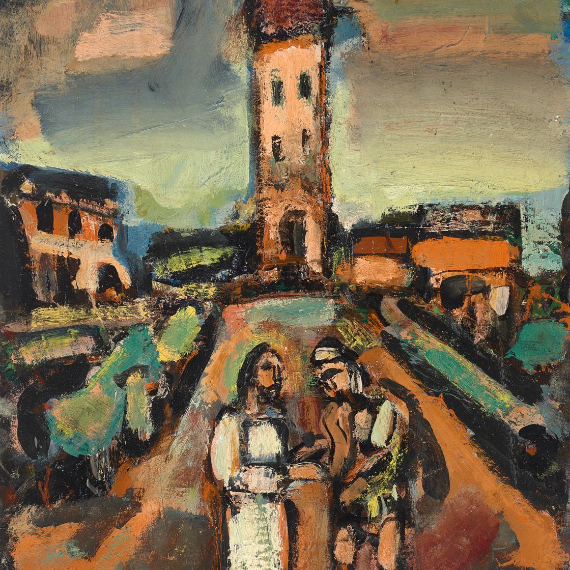 Georges Rouault — Христос и нищий, изображение 1