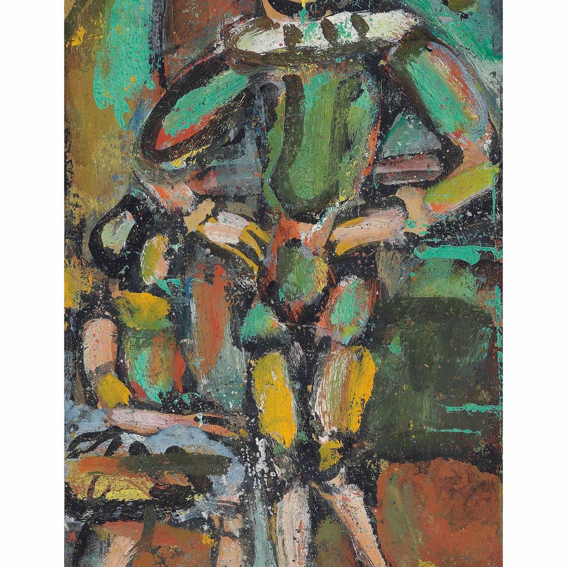 Georges Rouault — Клоун и маленькая танцовщица