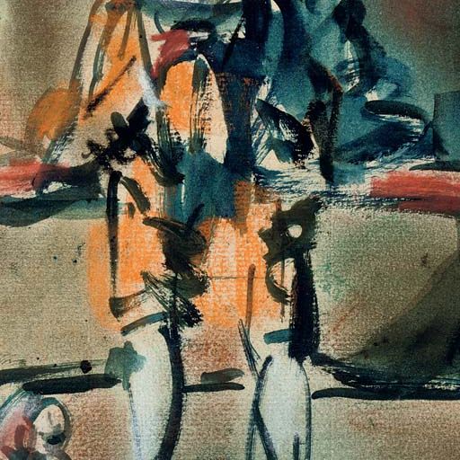 Georges Rouault — Клоун на виолончели