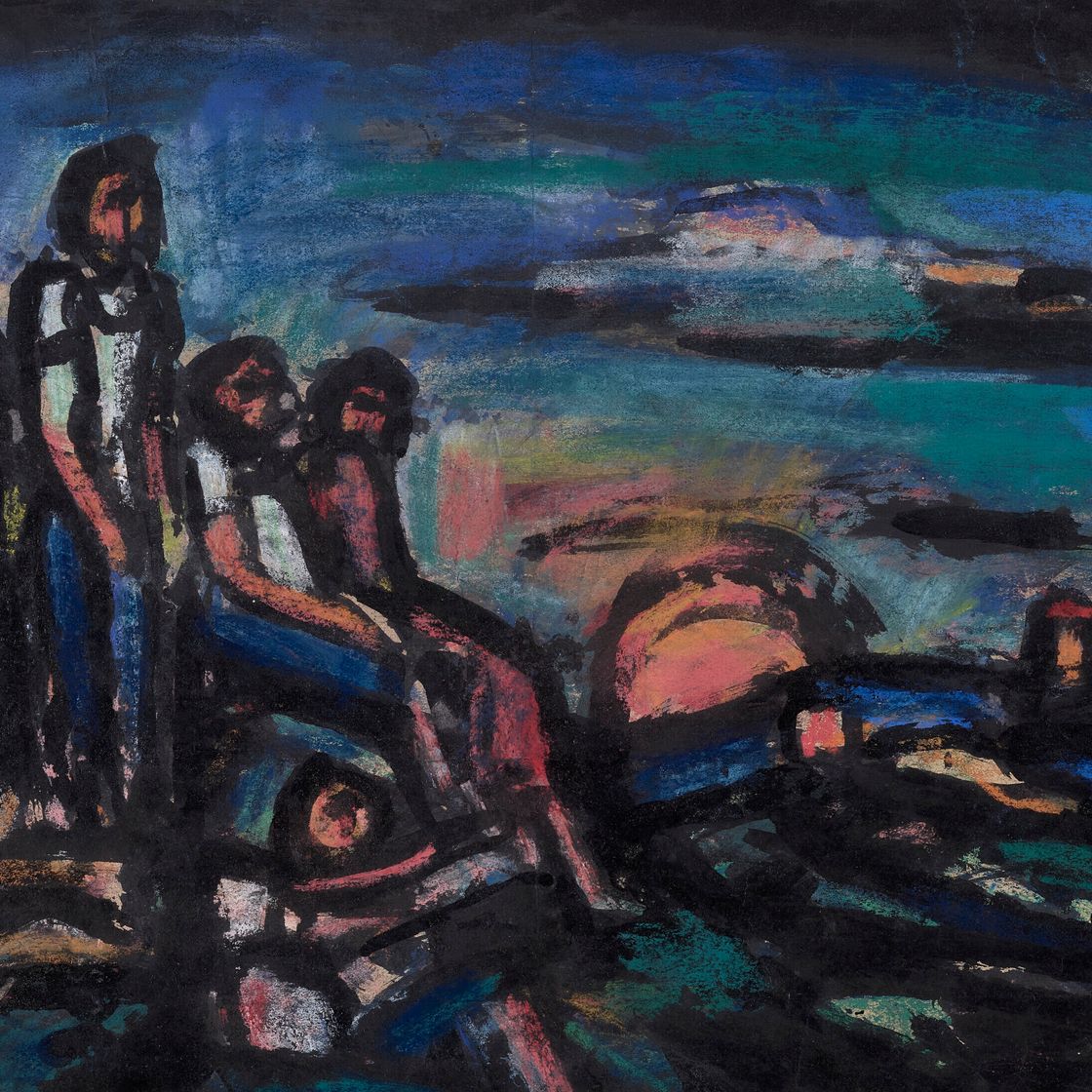 Georges Rouault — "...и никогда не ложись спать на дюне...", изображение 1