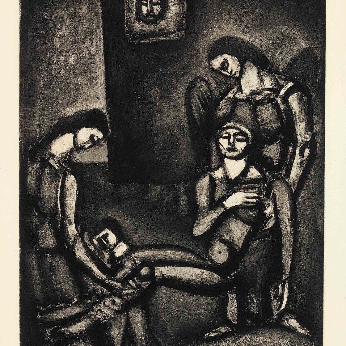 Georges Rouault — "Отверженный", издательство "Филантропический Этуаль", Париж, 1922-27