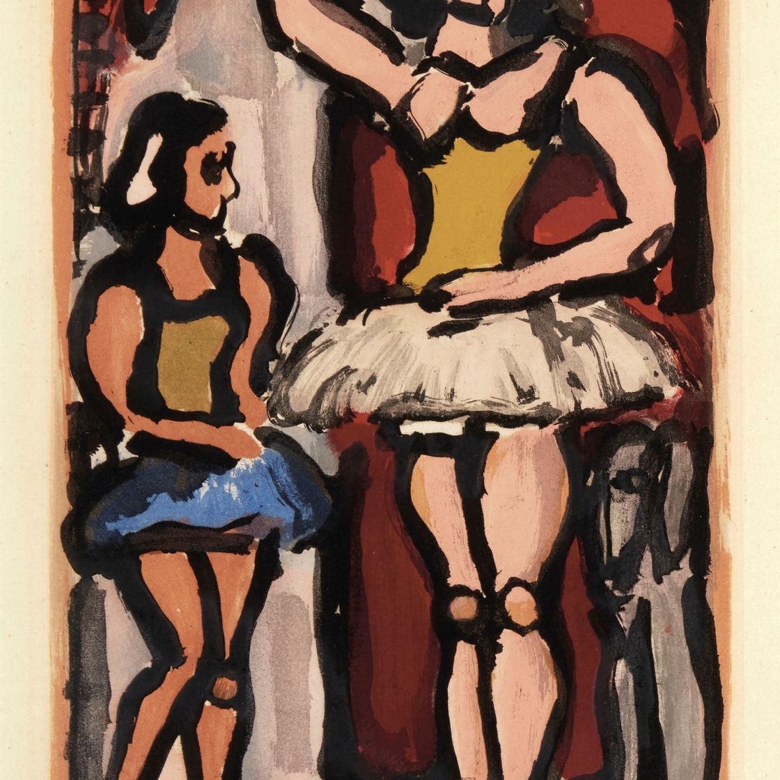 Georges Rouault — Балерины из Филантропического цирка Этуаль, изображение 2